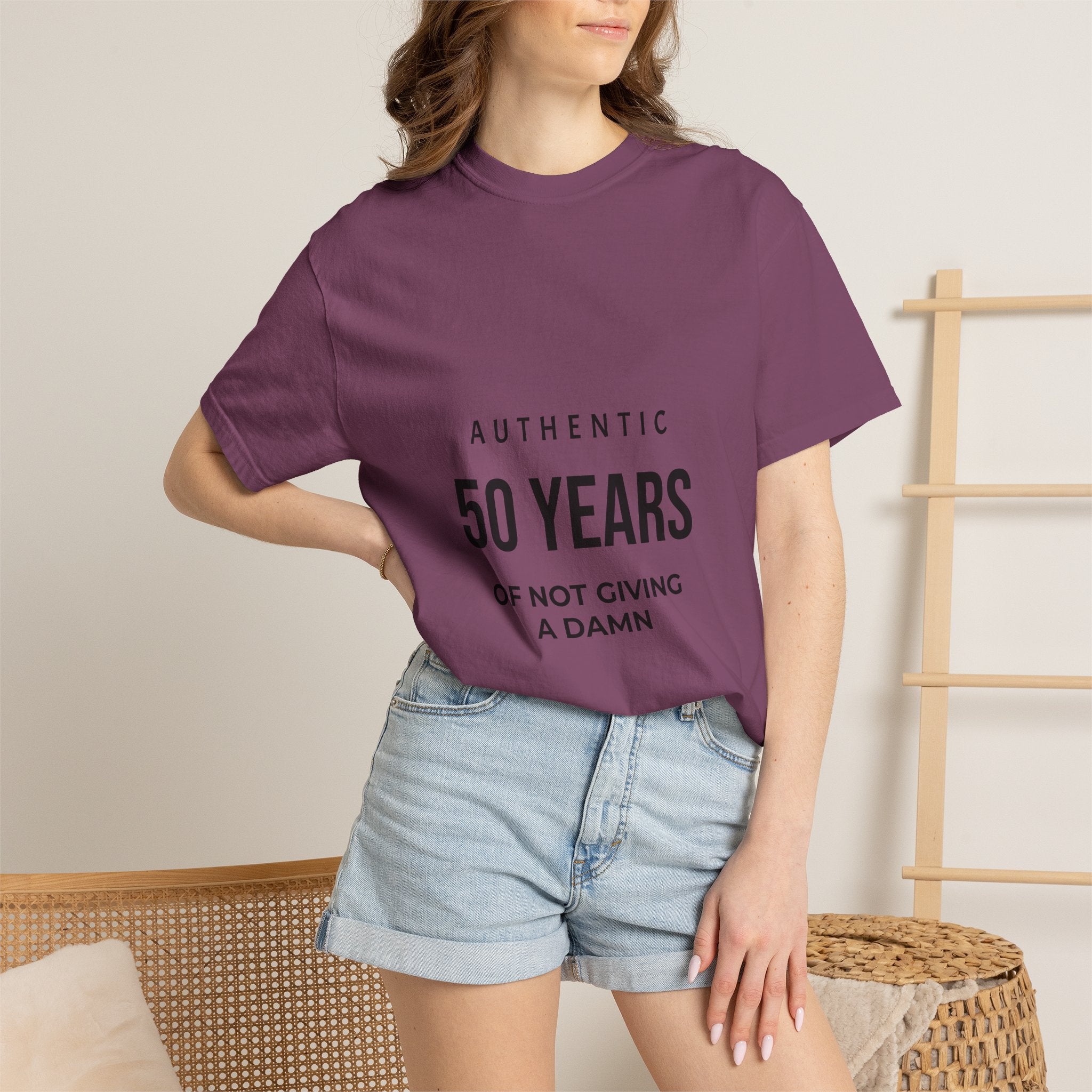 50 Years of Not Giving a Damn T-Shirt — Funny 50th Birthday Tee