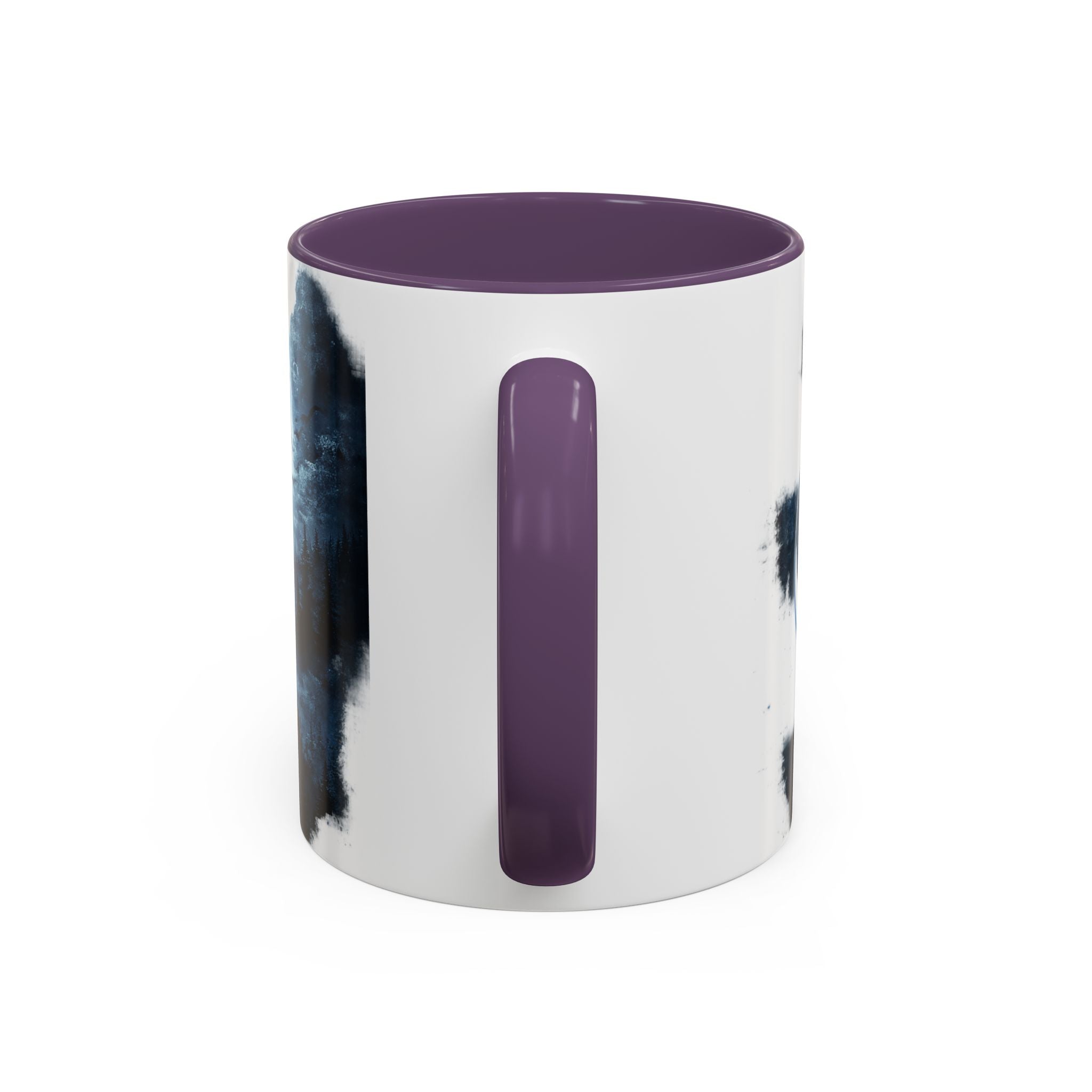 Midnight Vision Wolf Coffee Mug — Moonlit Howl Accent Mug (11/15oz)