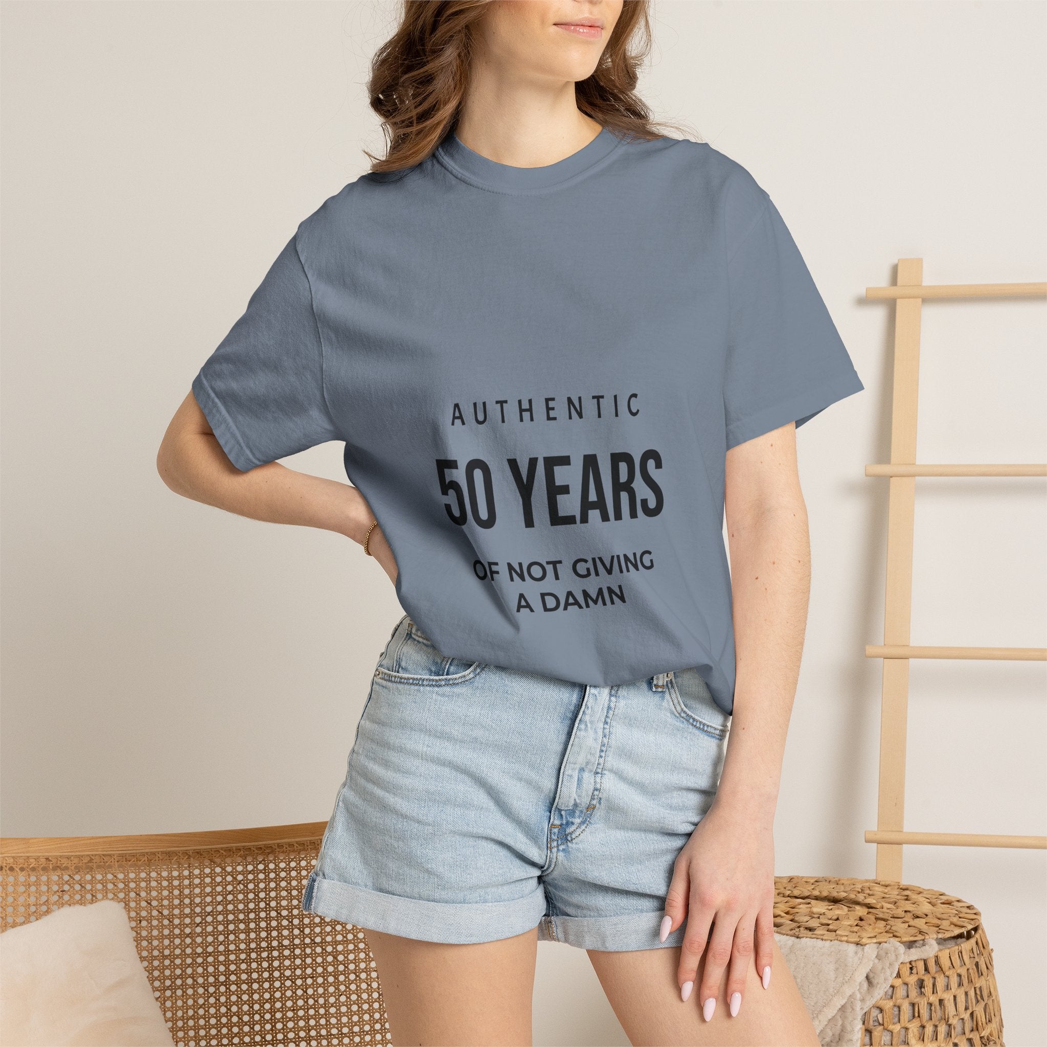 50 Years of Not Giving a Damn T-Shirt — Funny 50th Birthday Tee