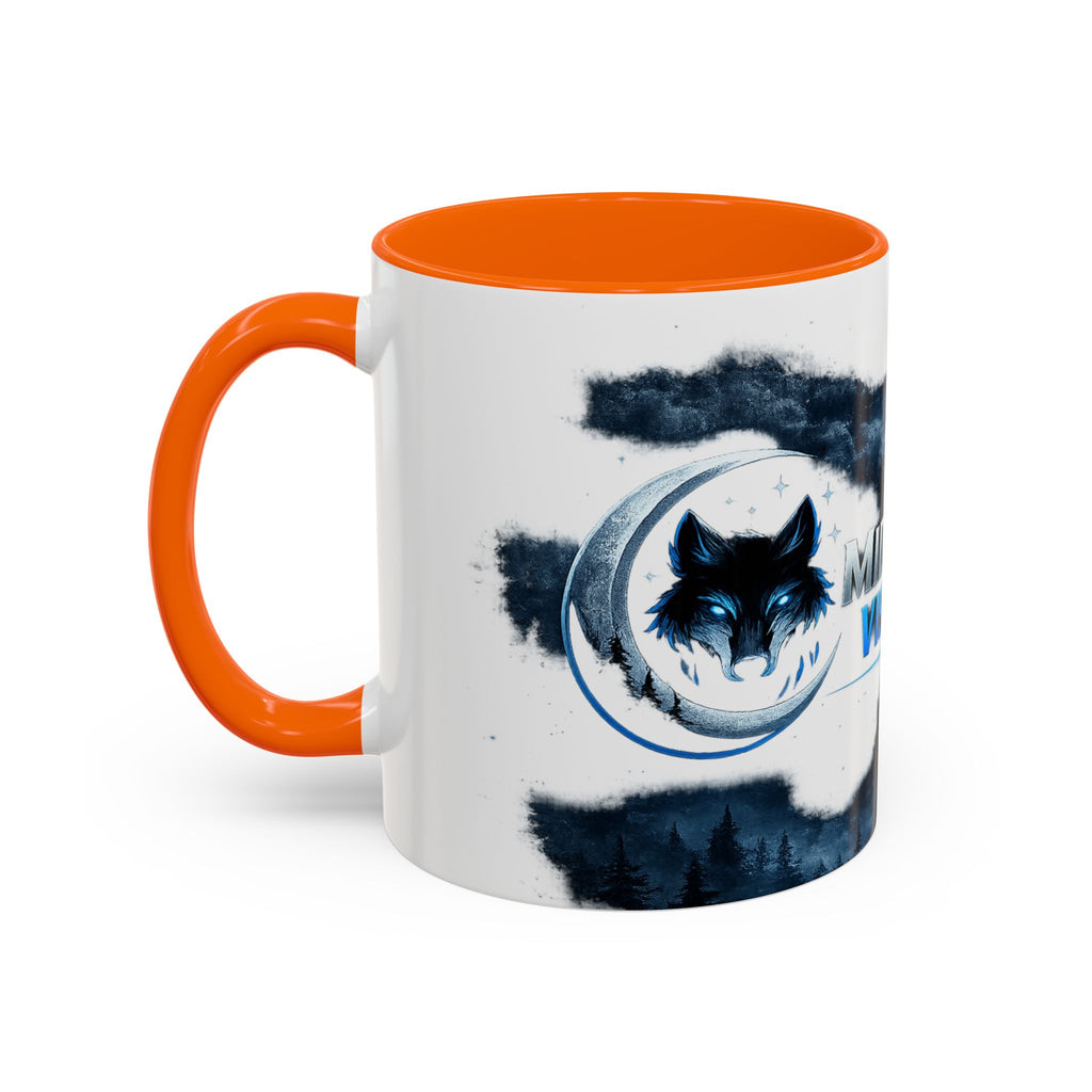 Midnight Vision Wolf Coffee Mug — Moonlit Howl Accent Mug (11/15oz)