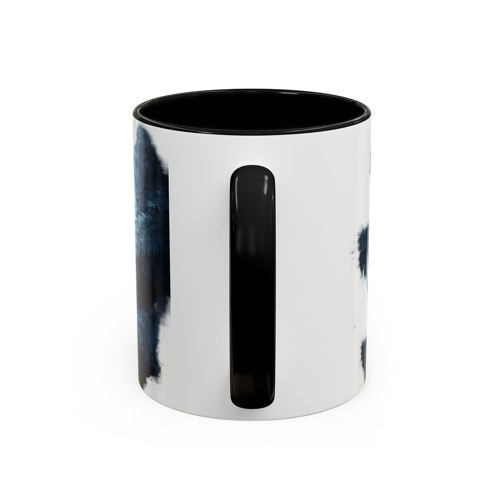 Midnight Vision Wolf Coffee Mug — Moonlit Howl Accent Mug (11/15oz)
