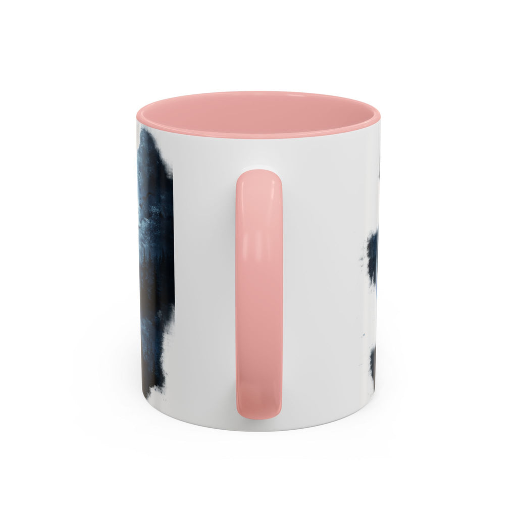 Midnight Vision Wolf Coffee Mug — Moonlit Howl Accent Mug (11/15oz)
