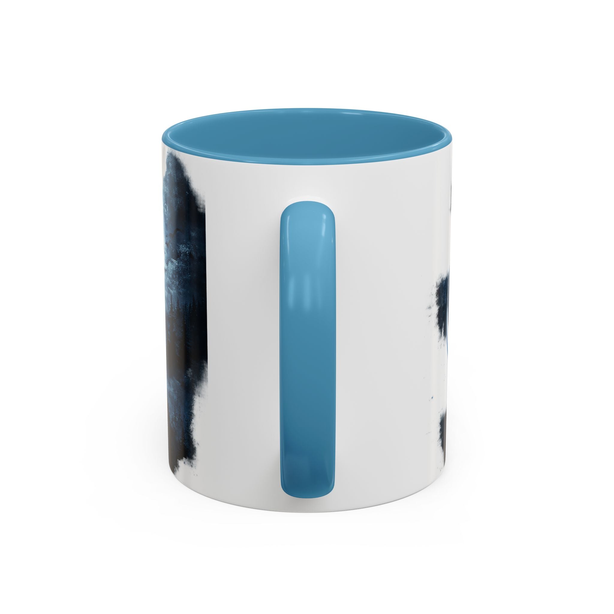 Midnight Vision Wolf Coffee Mug — Moonlit Howl Accent Mug (11/15oz)