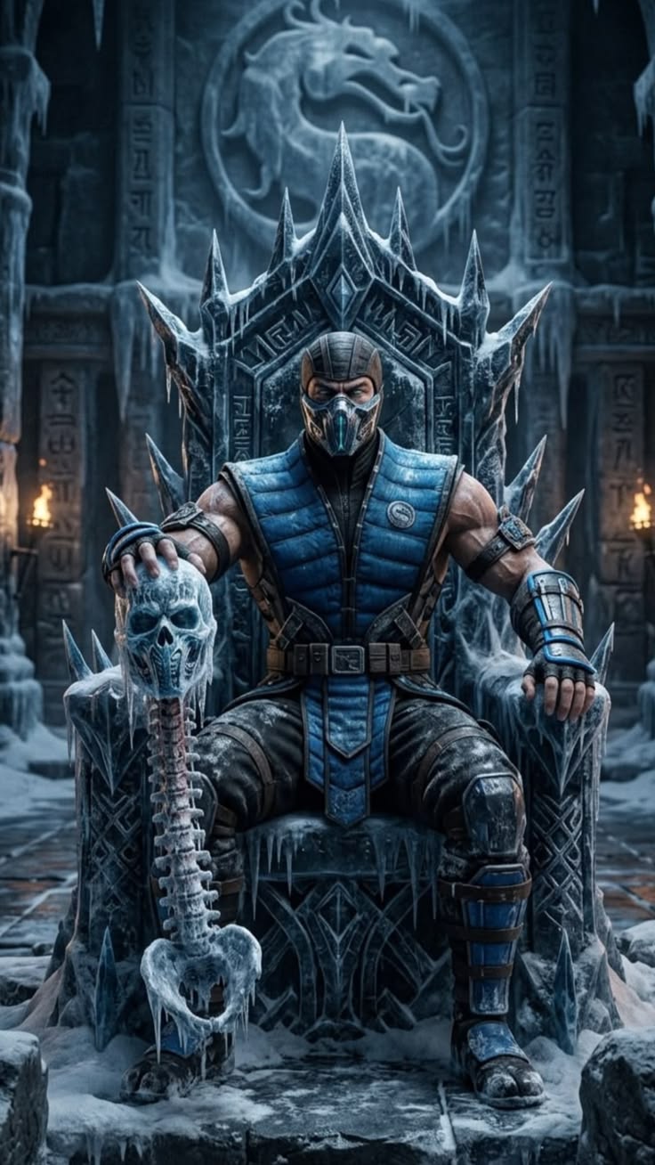 Mortal Kombat Hand Made Digital  Characters