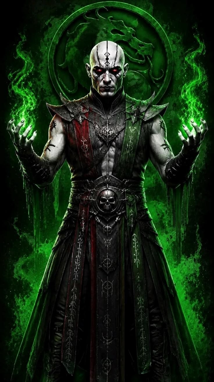 Mortal Kombat Hand Made Digital  Characters