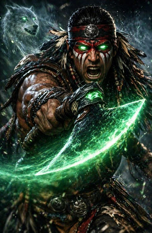 Mortal Kombat Hand Made Digital  Characters